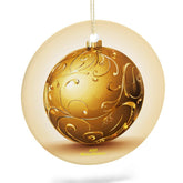 Buysing-Christmas-
Merry Christmas Christmas Tree Hanging Ornaments Decorations Golden Balls