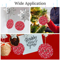 Buysing Christmas Day-Christmas Tree Hanging Decorations Red