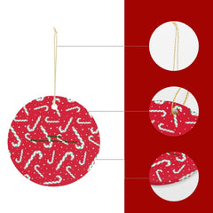 Buysing Christmas Day-Christmas Tree Hanging Decorations Red
