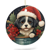 Buysing-Christmas- Merry Christmas Christmas Tree Hanging Ornaments Decorations Dogs